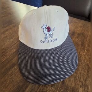 Camelback Two Tone Beige Tan Adjustable Hat